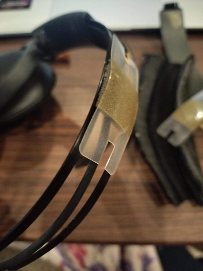 QC32 iiのヘッドバンド交換